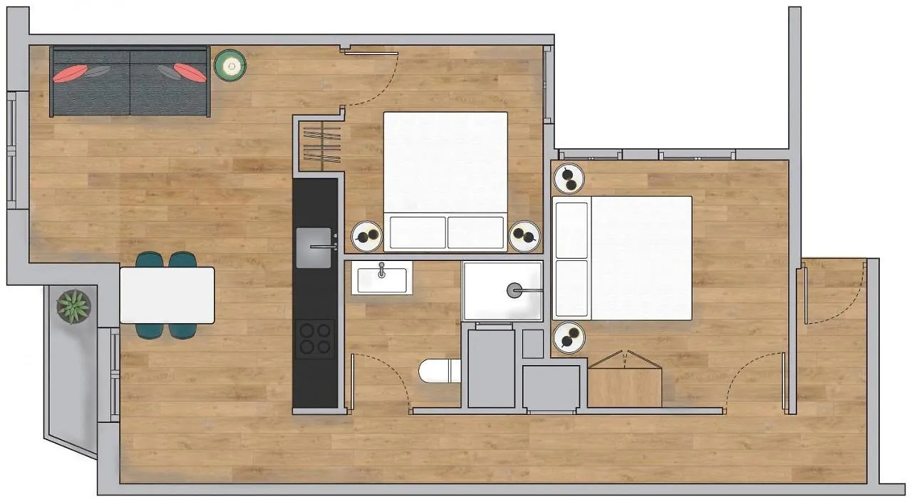 Urban Chill Apartments By Olala Homes L’Hospitalet de Llobregat